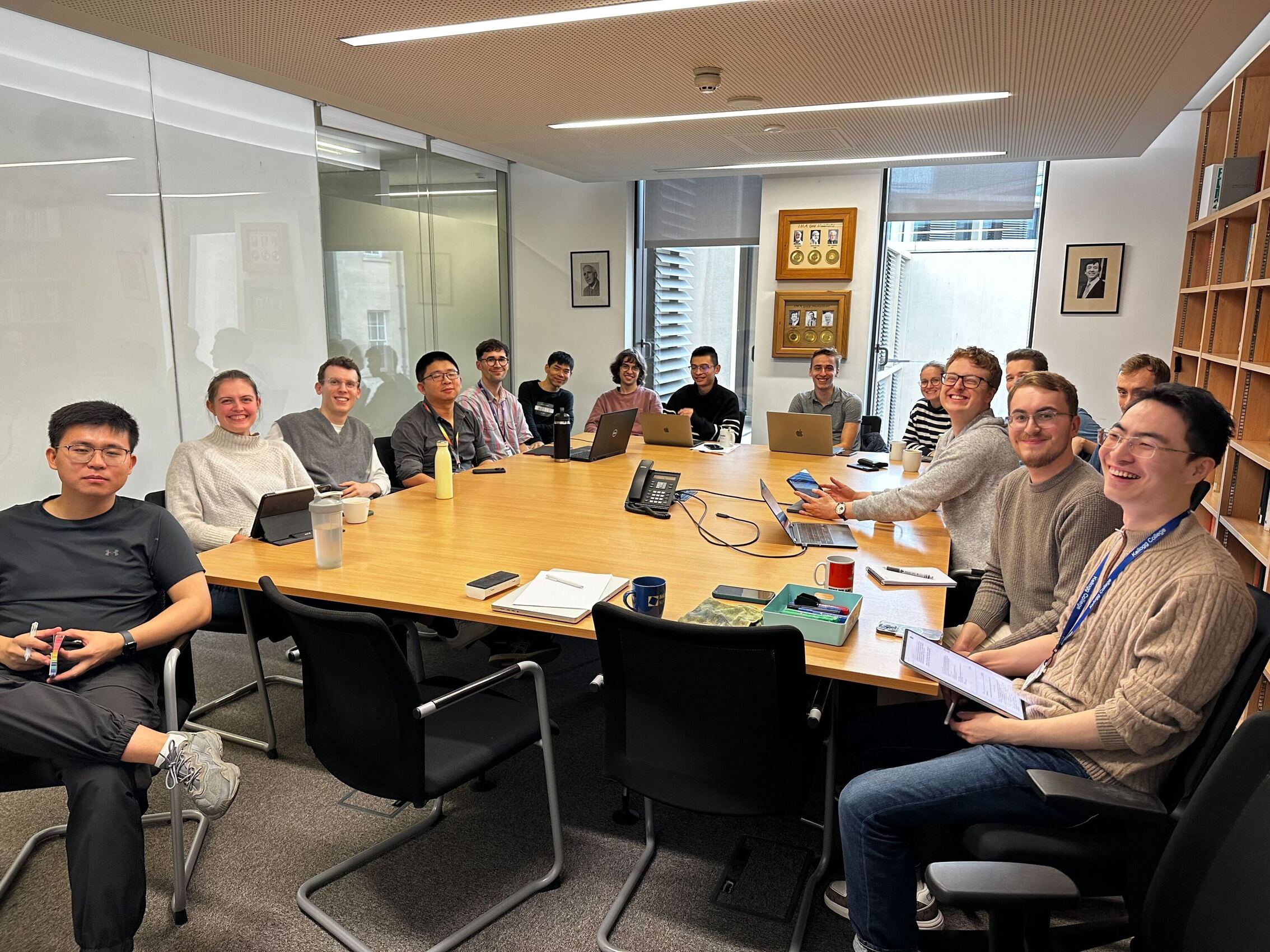 Reading group attendees, 2025-10-17.